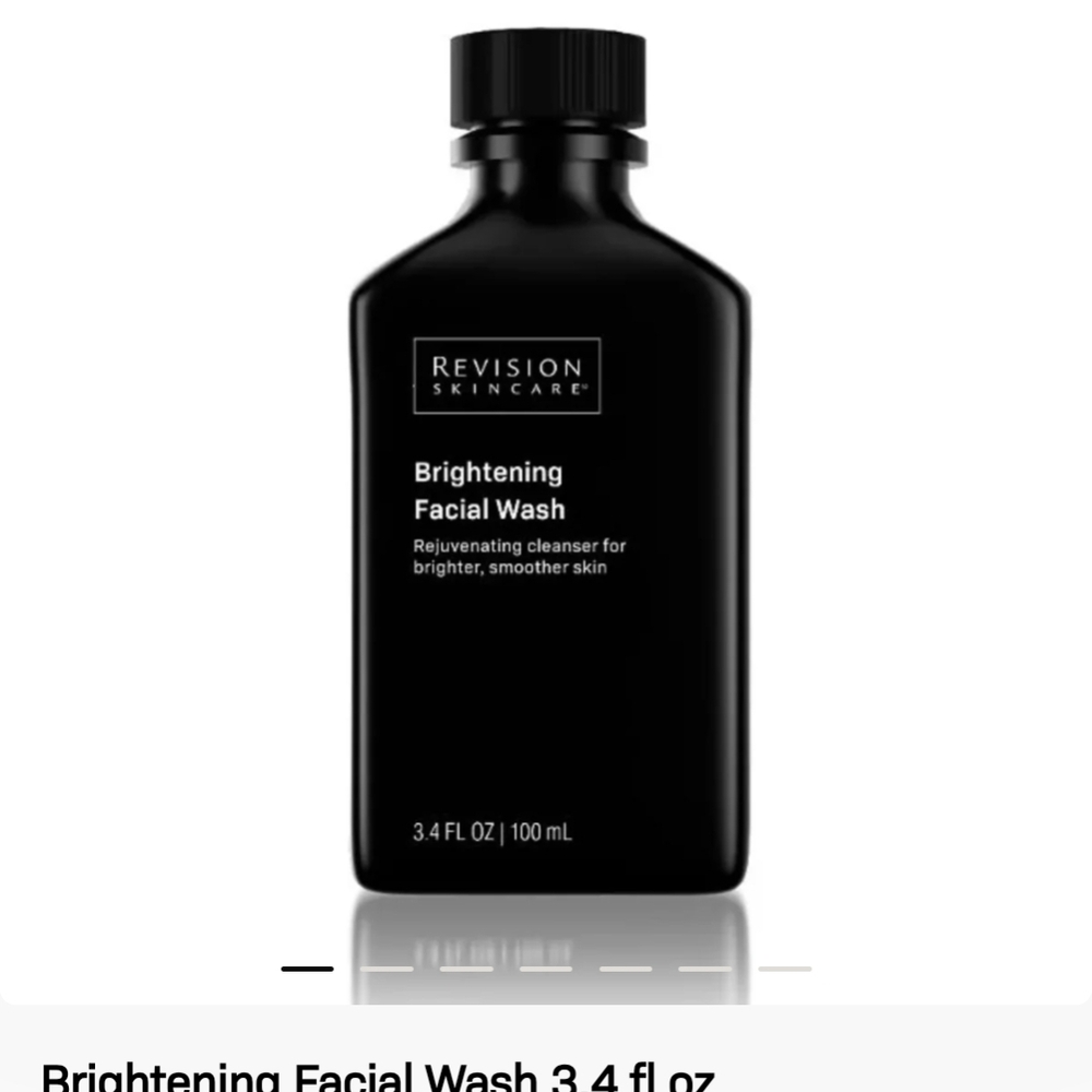 Revision Skincare Brightening Facial Wash - Black